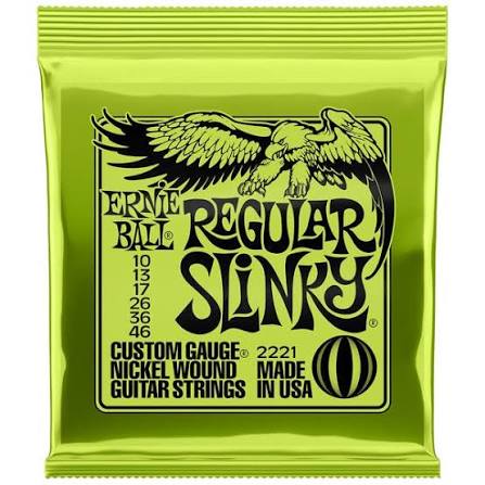 Ernie Ball 2221 Regular Slinky struny do gitary elektrycznej 10-46
