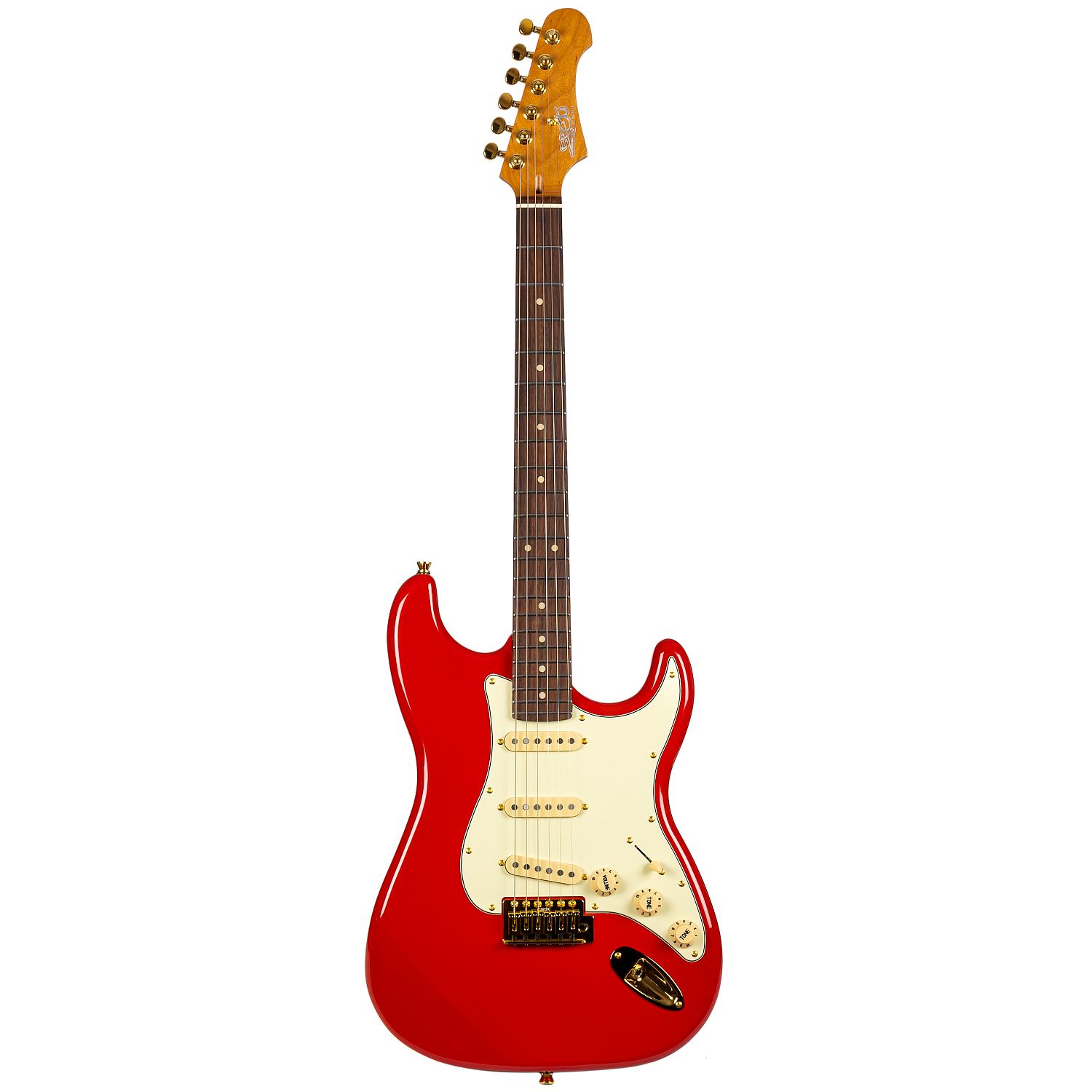 JET JS-380 RD G SSS gitara elektryczna Red