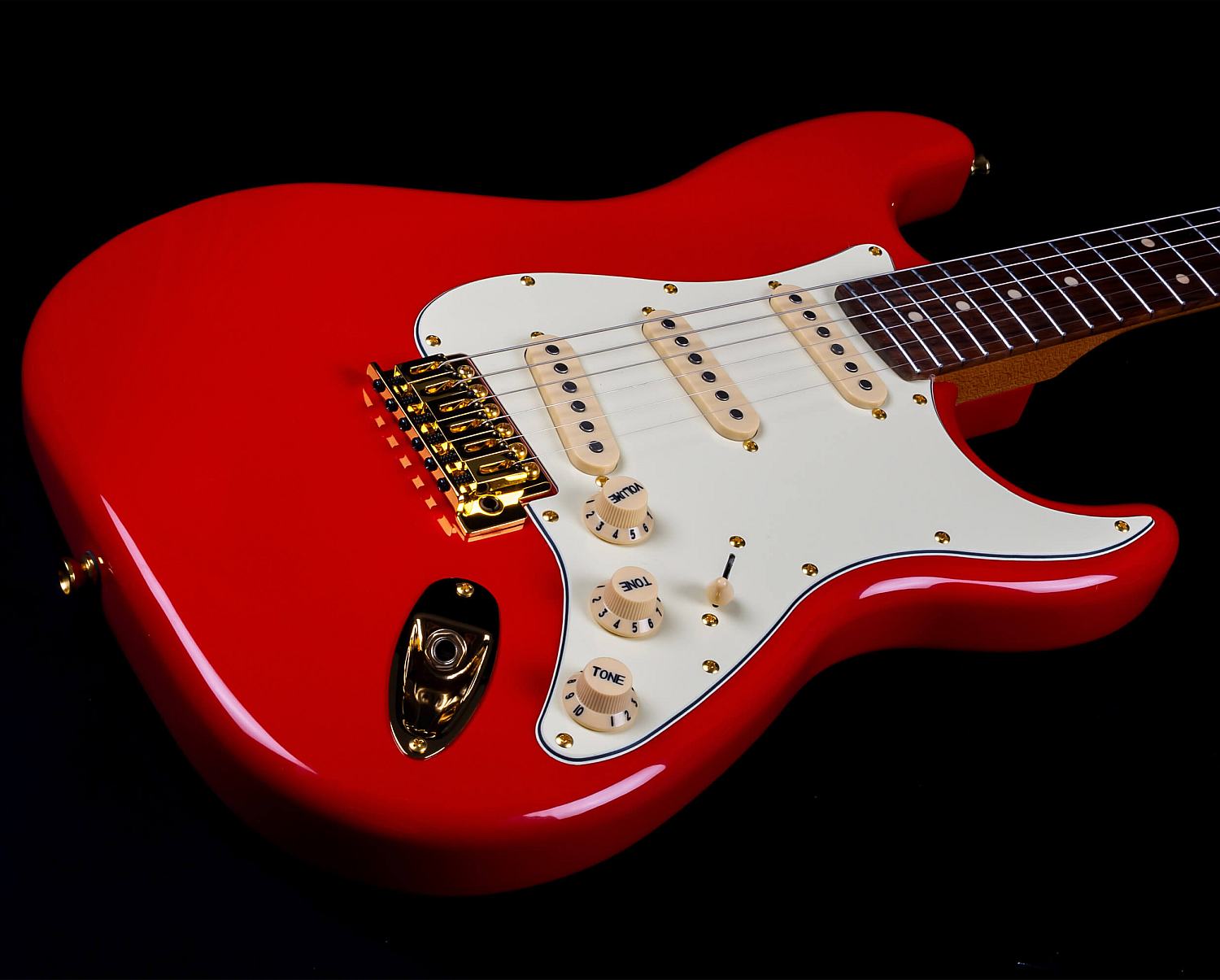 JET JS-380 RD G SSS gitara elektryczna Red - obrazek 3