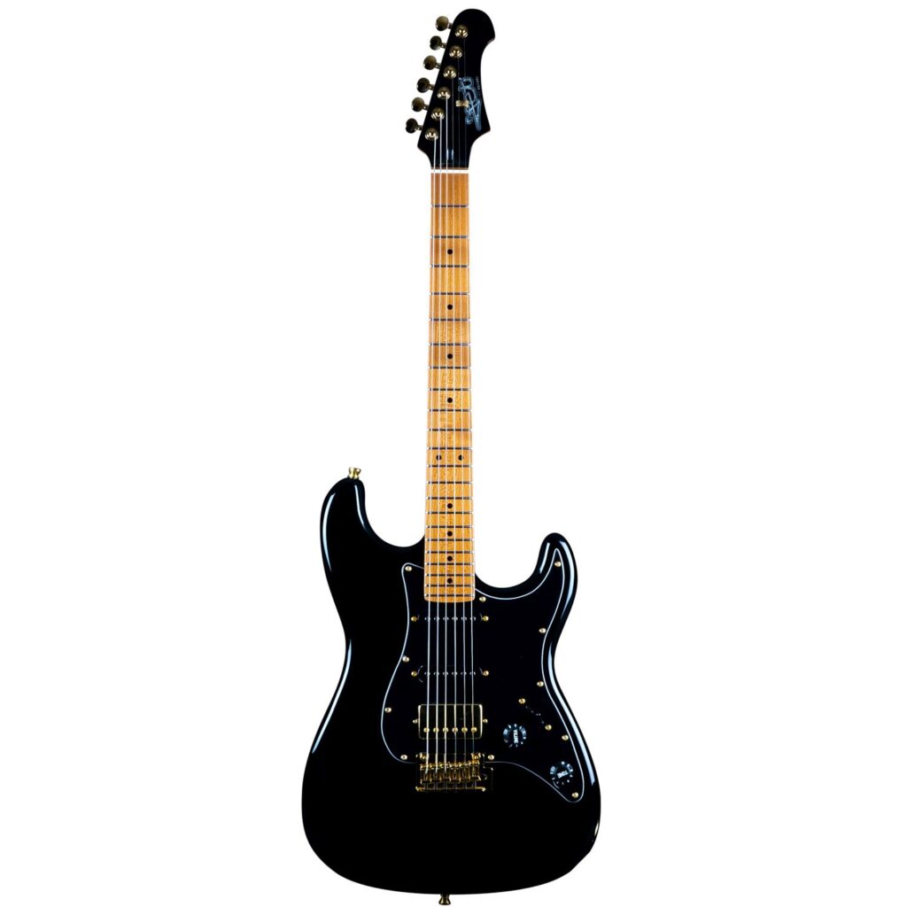 JET JS-400 BK G HSS gitara elektryczna Black Gold